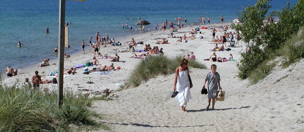 Nordskoven Strand Camping Rønne Buitenkant foto